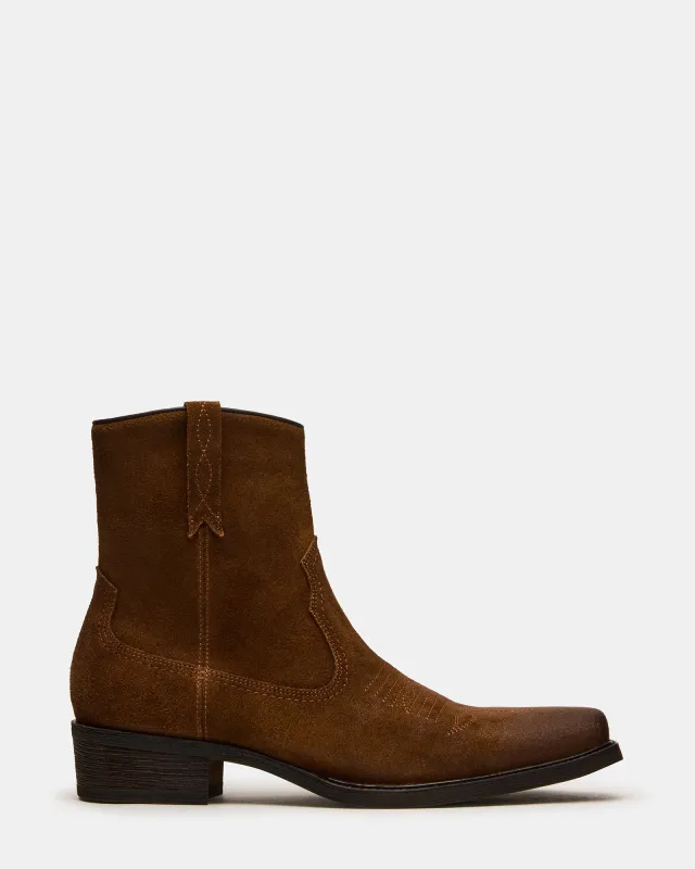 SANDERSON TAN SUEDE made by Steve Madden
