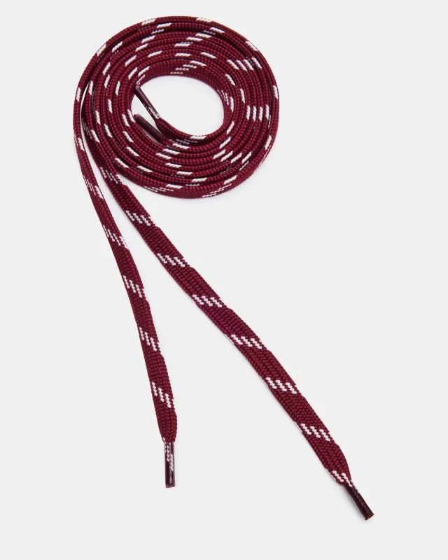 SHOELACE BURGUNDY made by Steve Madden