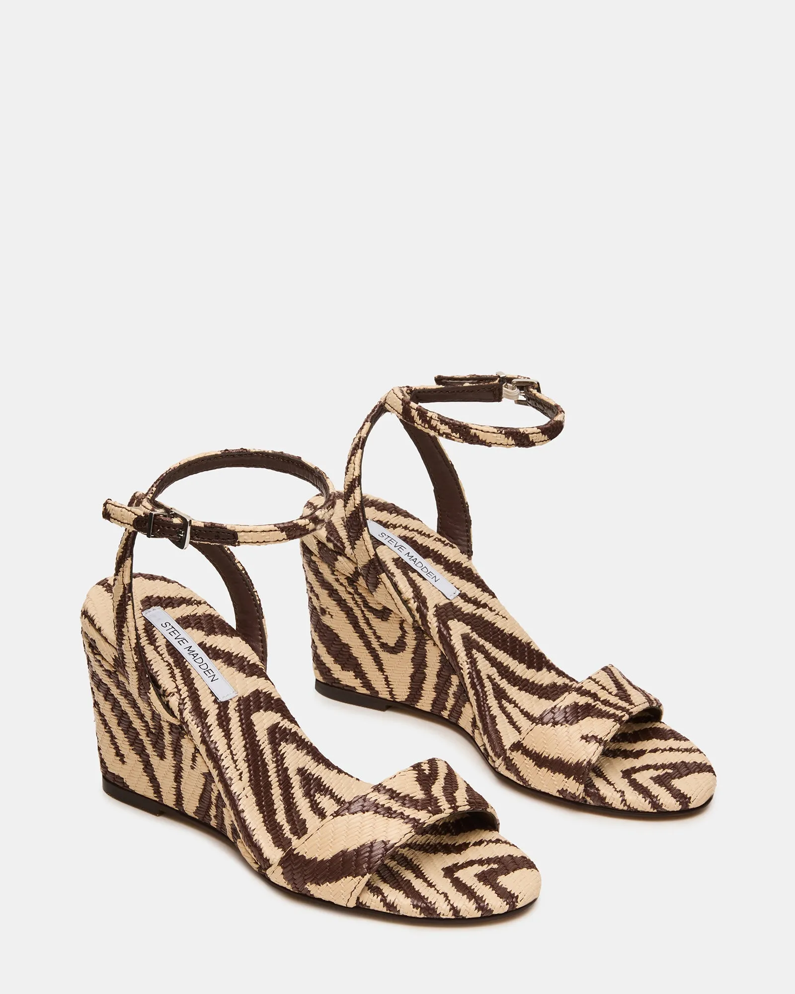 MYKA ZEBRA RAFFIA sold by Steve Madden product image thumbnail 2