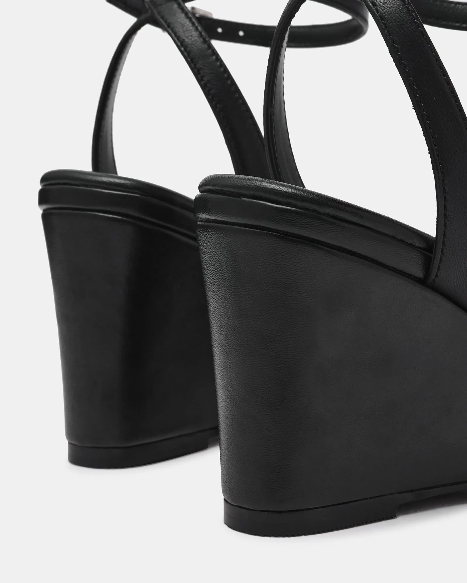 MYKA BLACK LEATHER sold by Steve Madden product image thumbnail 3