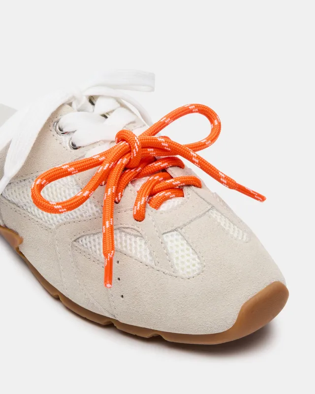 AZIEL MULE SNEAKER & SHOELACE ORANGE BUNDLE made by Steve Madden