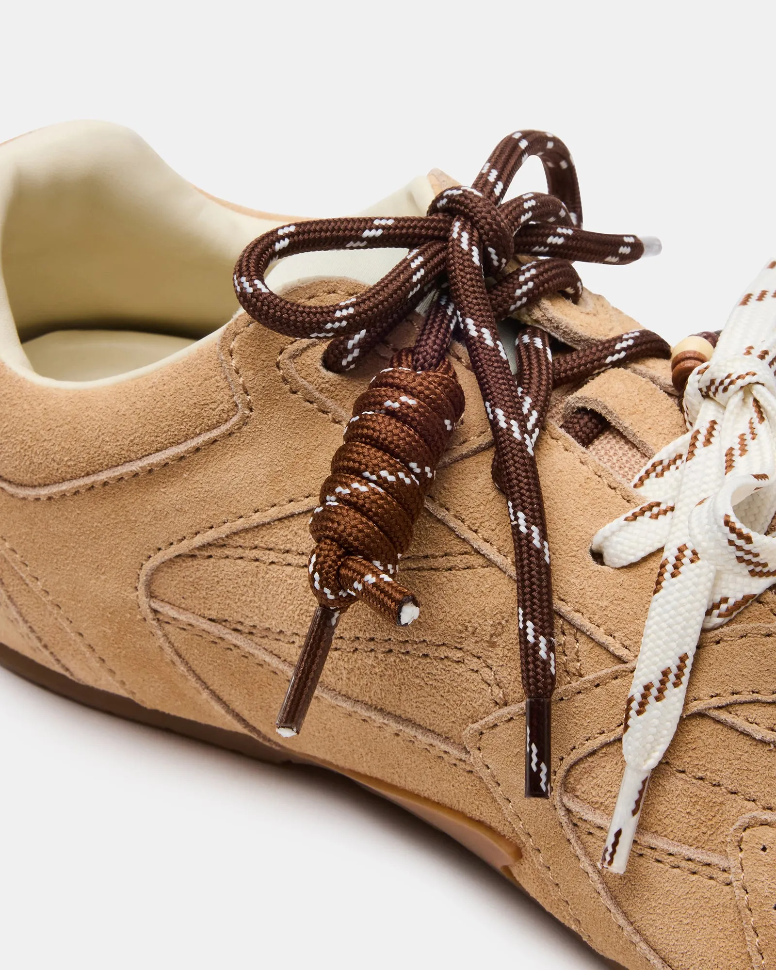 AZIEL SNEAKER & CORD SHOE CHARM BROWN BUNDLE sold by Steve Madden