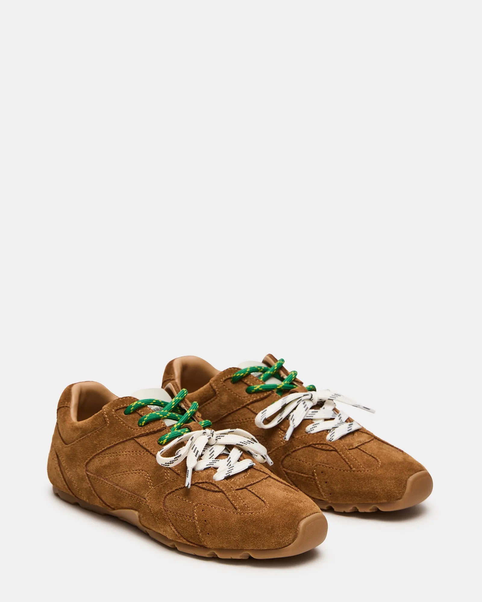 AZIEL SNEAKER & POM SHOE CHARM BROWN/MULTI BUNDLE sold by Steve Madden product image thumbnail 5