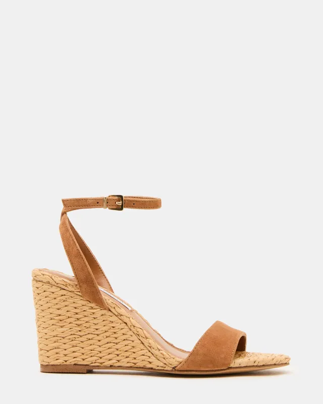 MYKA CHESTNUT SUEDE made by Steve Madden