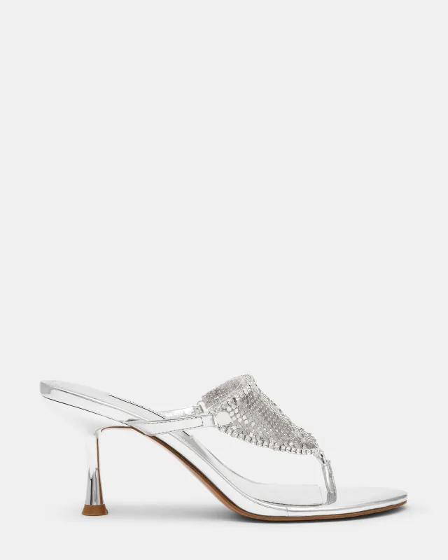 FANYA SILVER made by Steve Madden