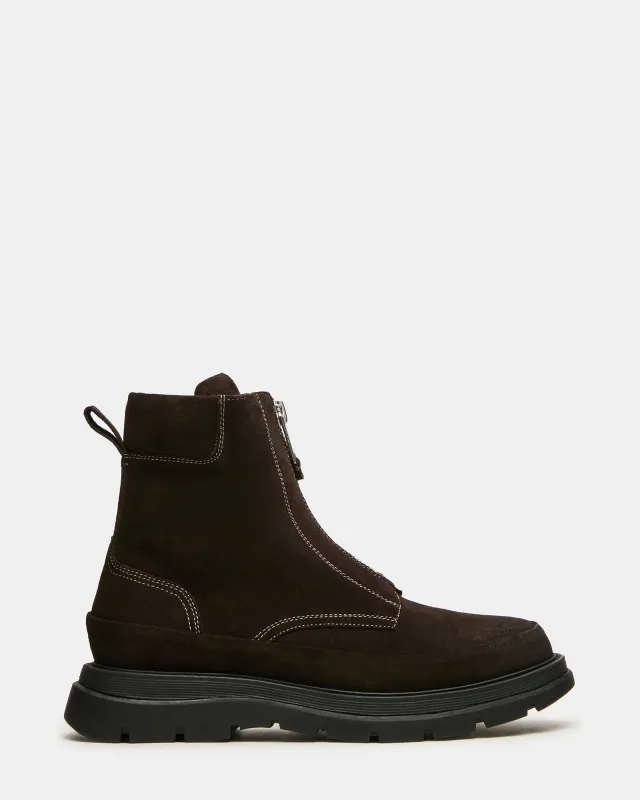 ROMARIO BROWN SUEDE made by Steve Madden