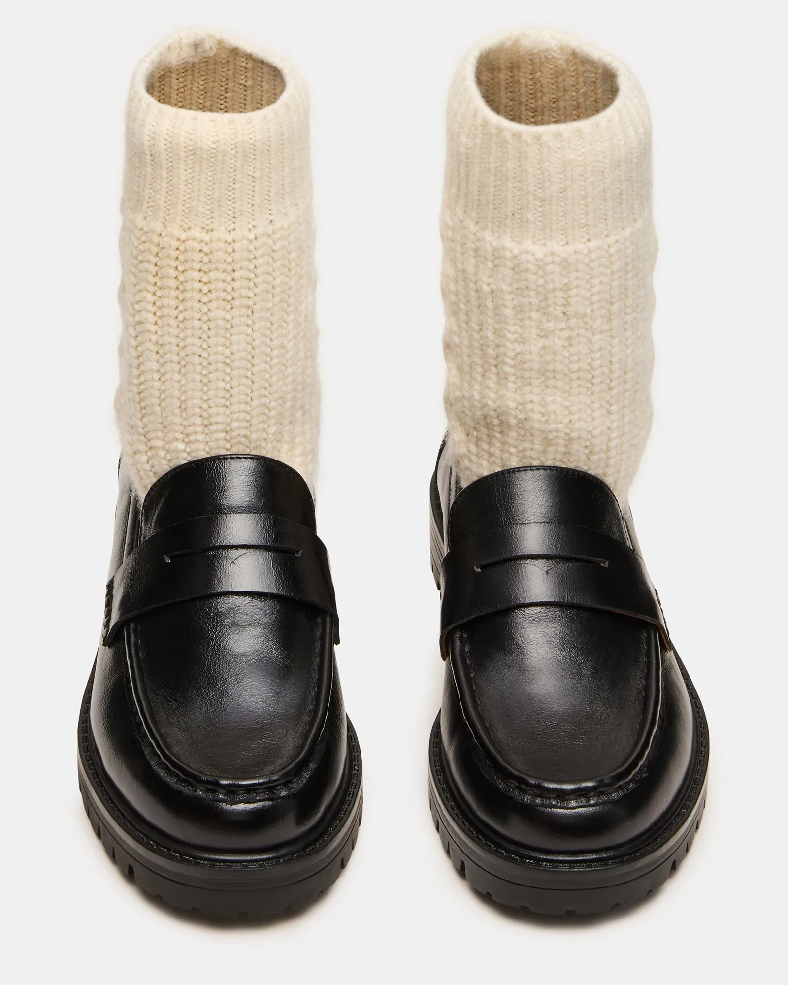 MATEO BLACK LEATHER sold by Steve Madden product image thumbnail 5
