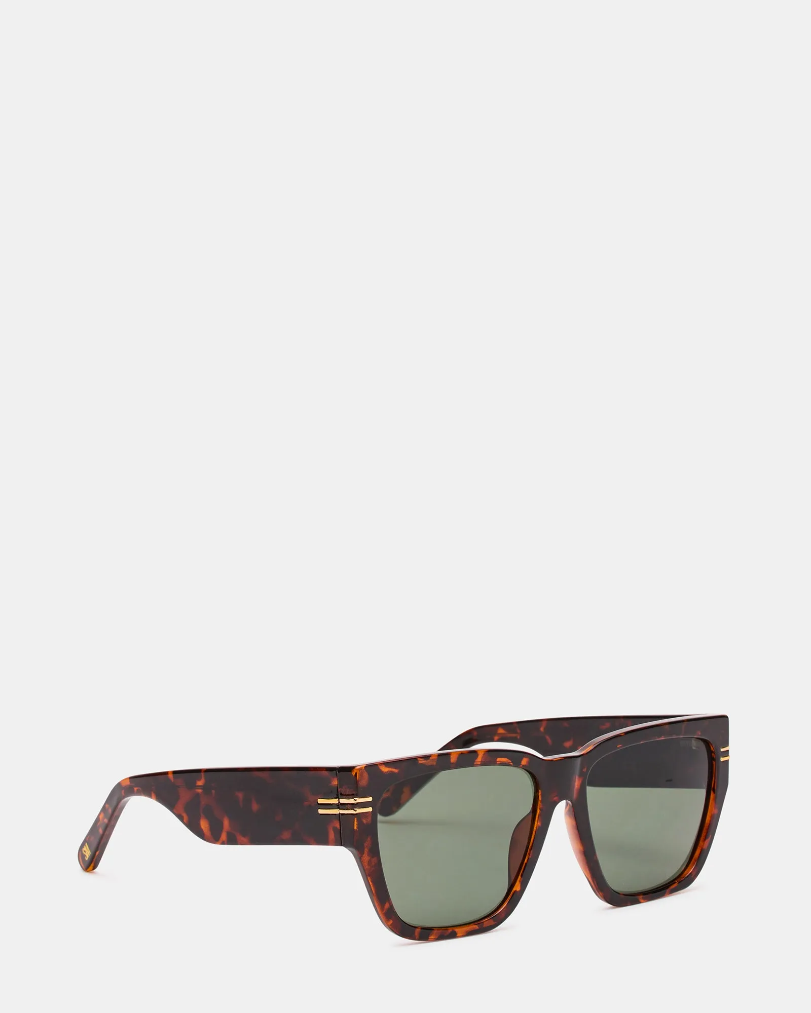 BRAISON SUNGLASSES TORTOISE sold by Steve Madden product image thumbnail 3