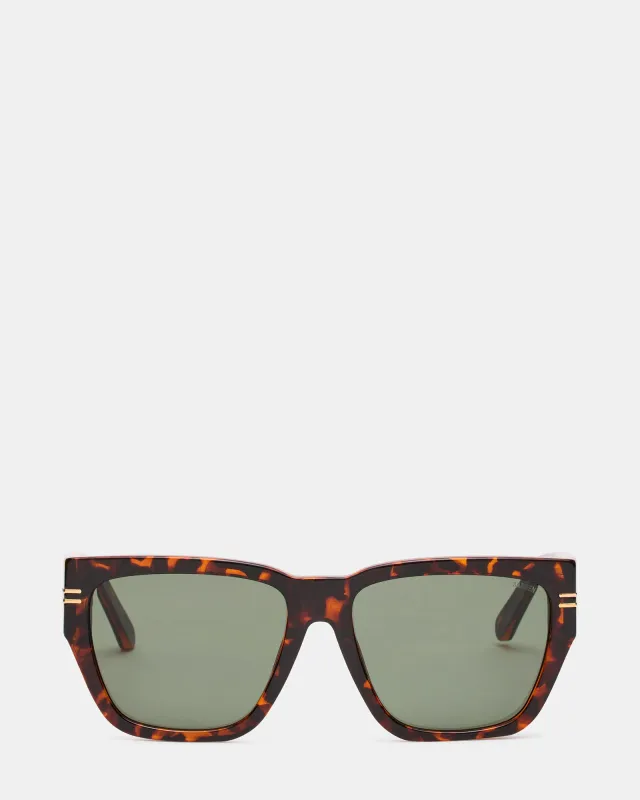 BRAISON SUNGLASSES TORTOISE made by Steve Madden