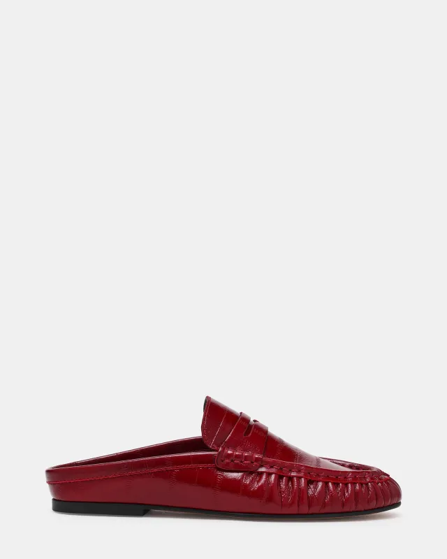 RAFE BURGUNDY EEL made by Steve Madden