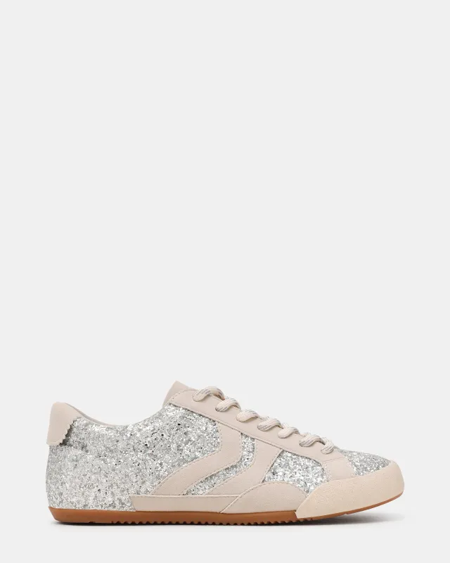 SEYMOUR SILVER GLITTER made by Steve Madden