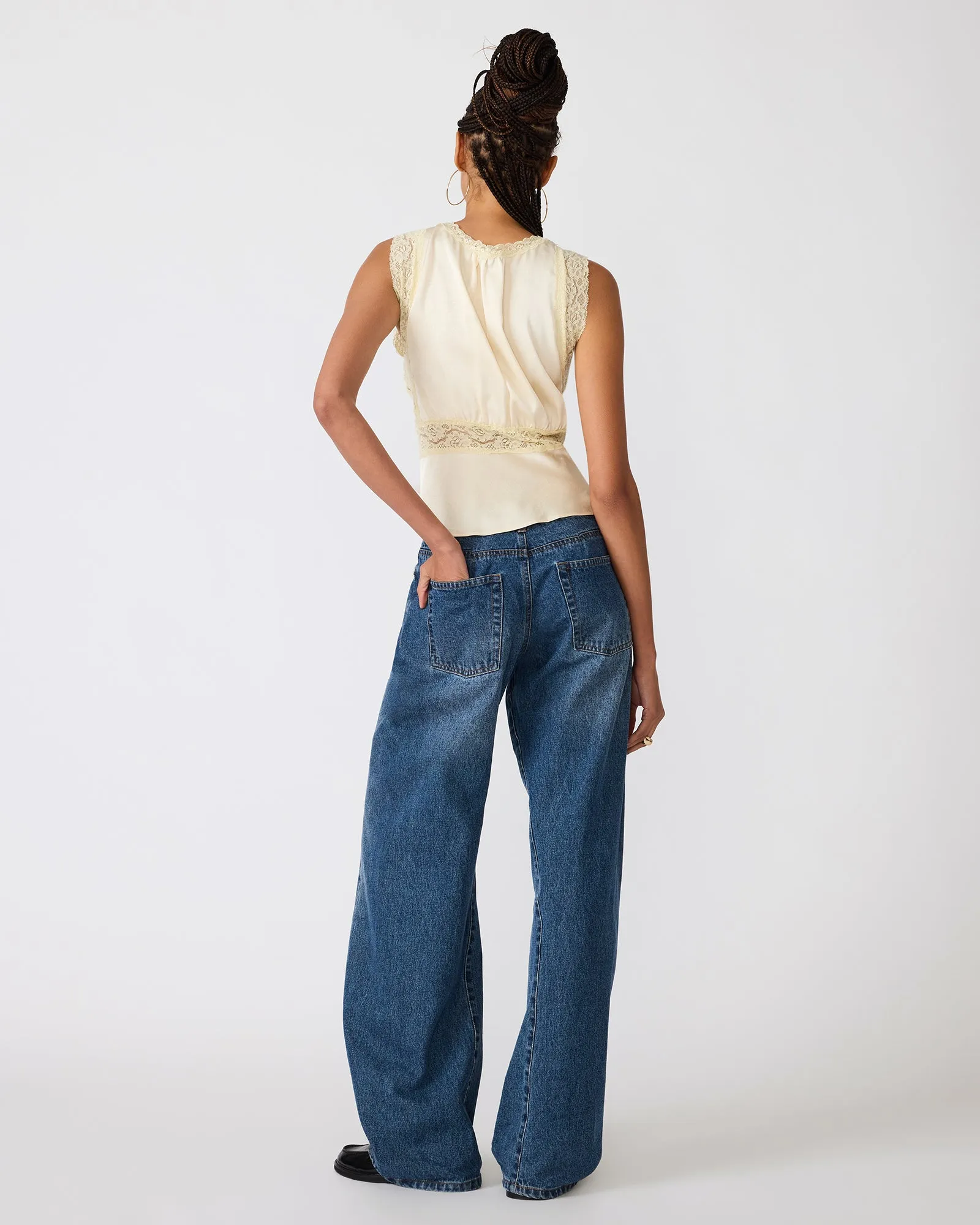 ELINOR TOP CREAM sold by Steve Madden product image thumbnail 4