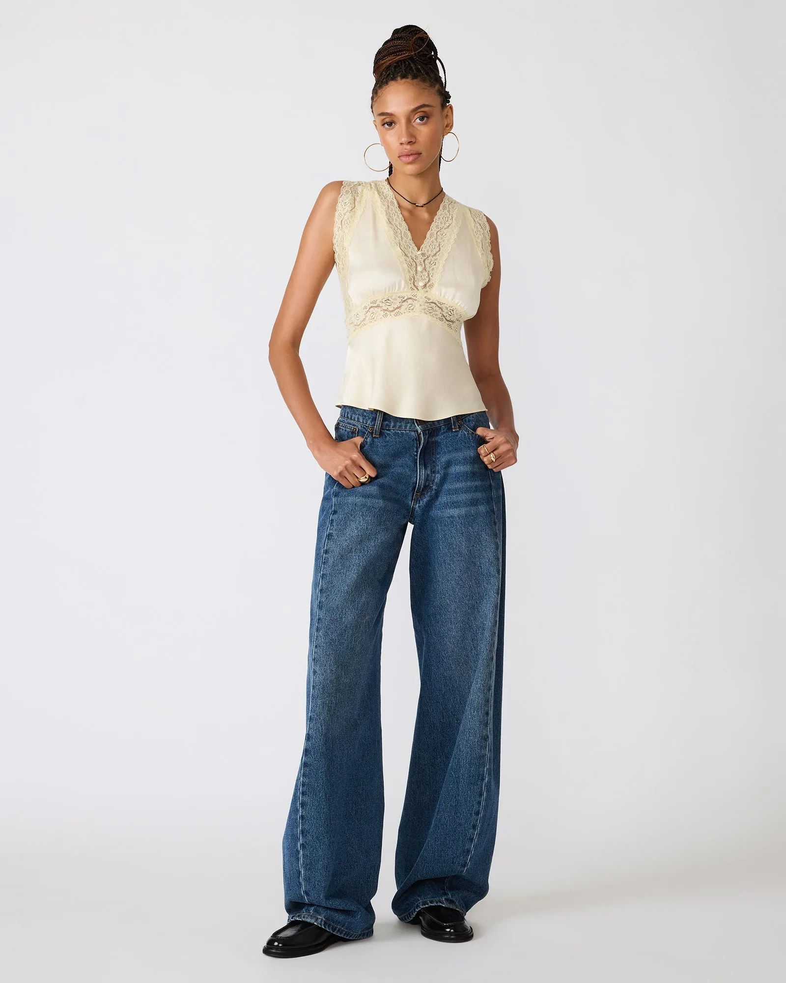 ELINOR TOP CREAM sold by Steve Madden product image thumbnail 2