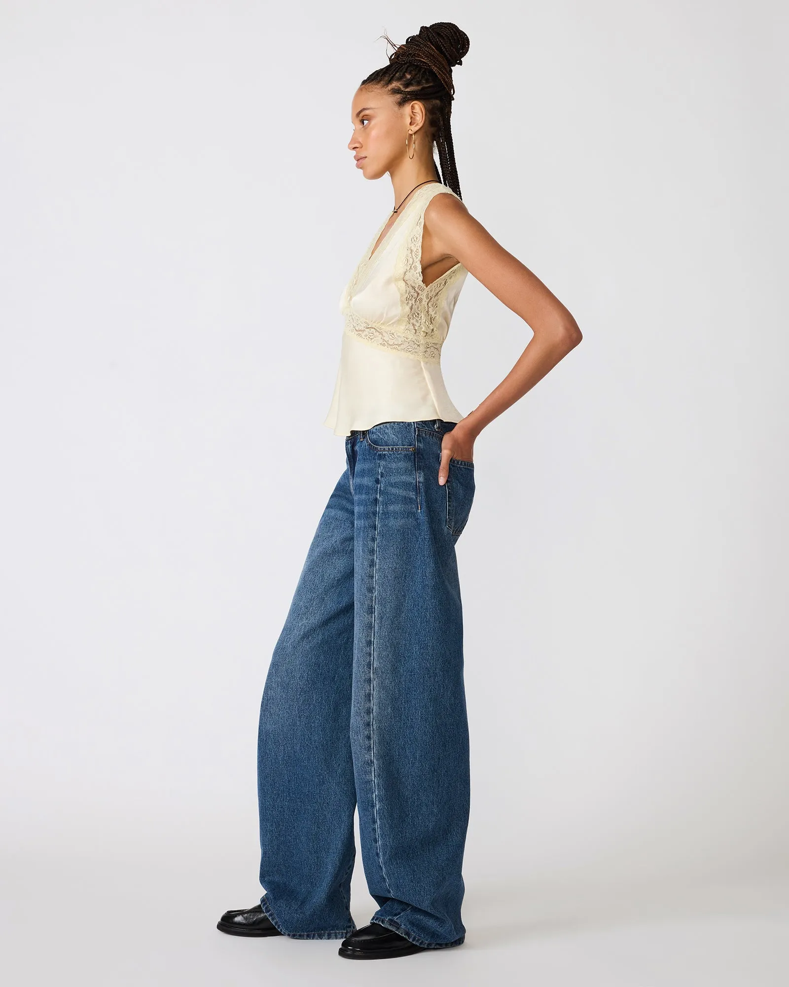 ELINOR TOP CREAM sold by Steve Madden product image thumbnail 3