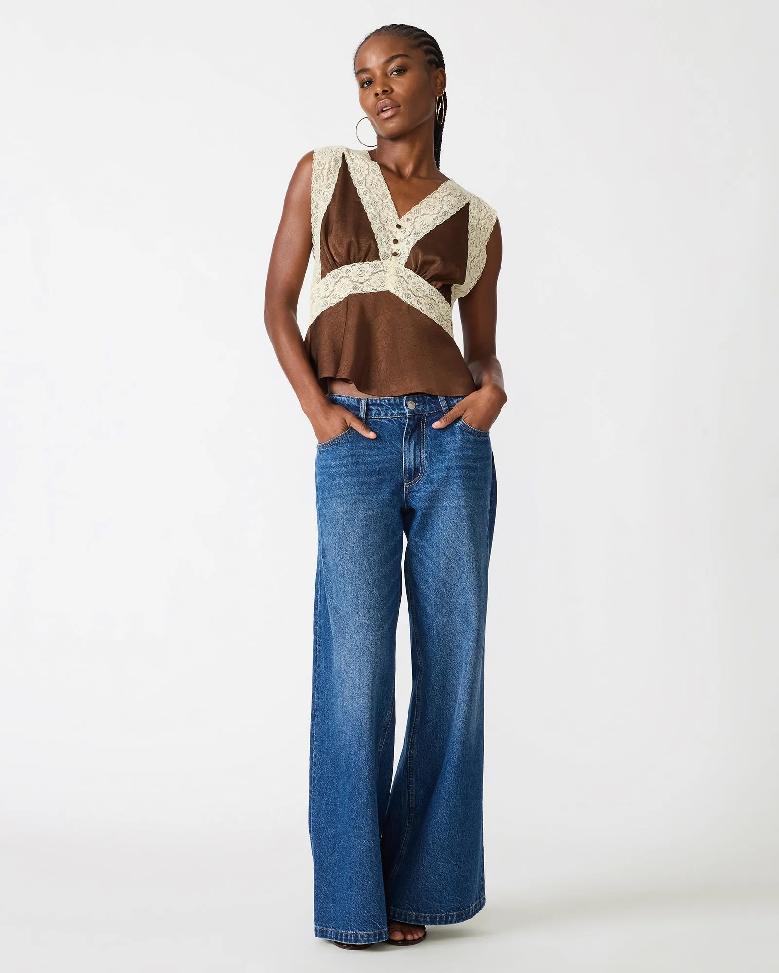ELINOR TOP DARK ESPRESSO sold by Steve Madden product image thumbnail 2