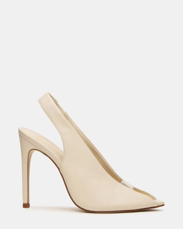 SASHA BONE LEATHER made by Steve Madden