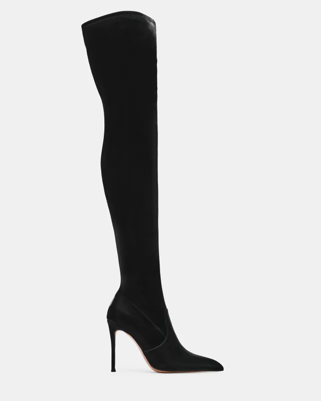 PEGASUS BLACK TECHNO FABRIC made by Steve Madden