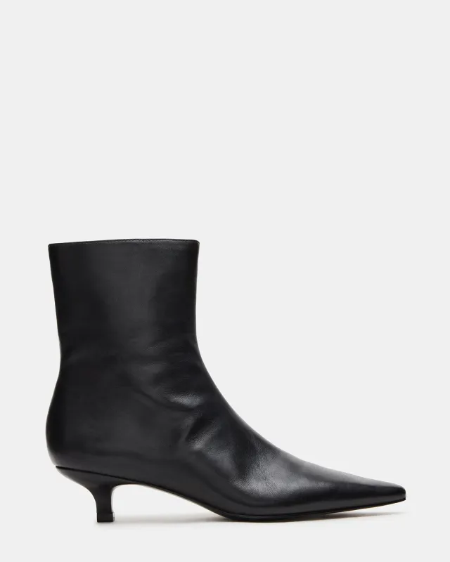 VILE BLACK LEATHER made by Steve Madden