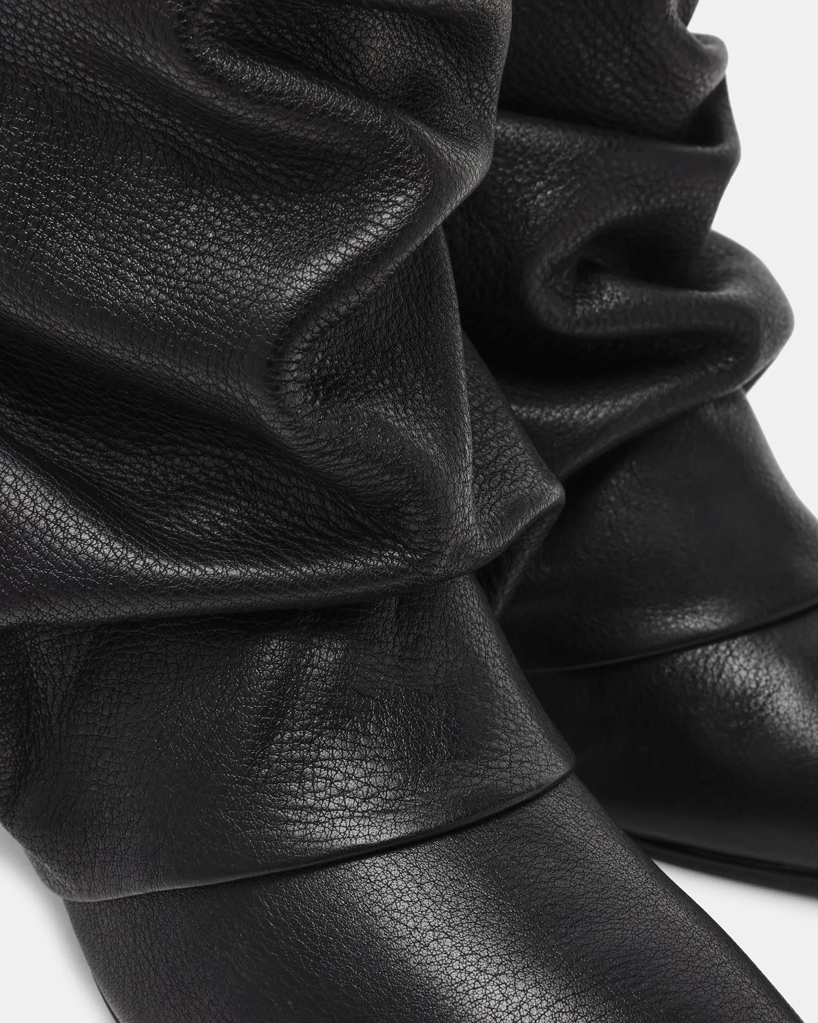 LENNOX BLACK LEATHER sold by Steve Madden product image thumbnail 3