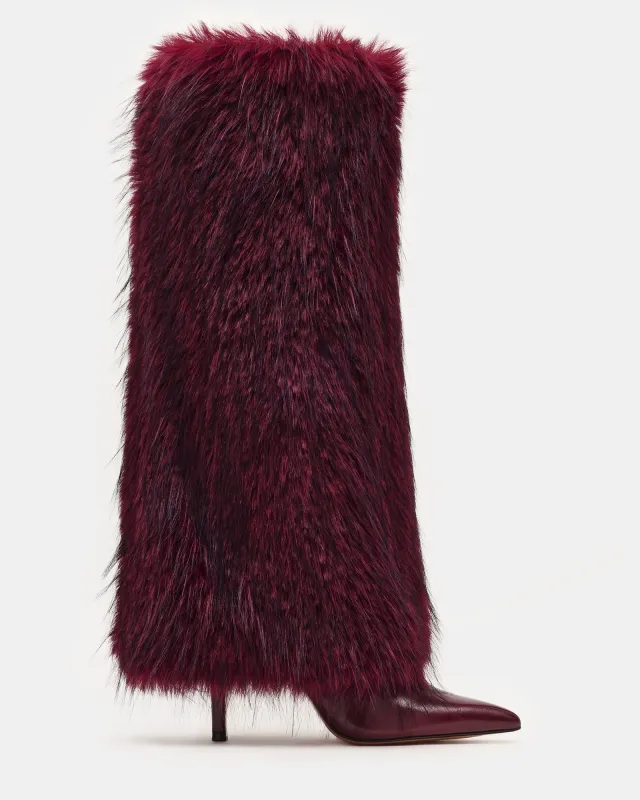 ICON DARK CHERRY made by Steve Madden