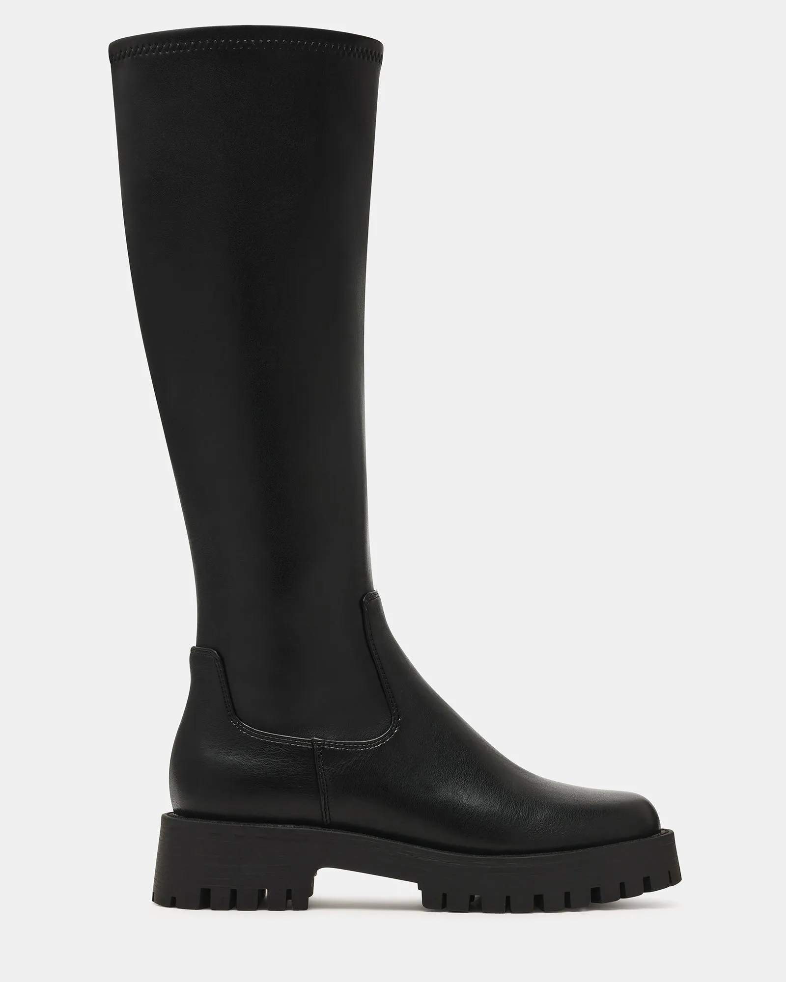 LABELLE BLACK WIDE CALF sold by Steve Madden
