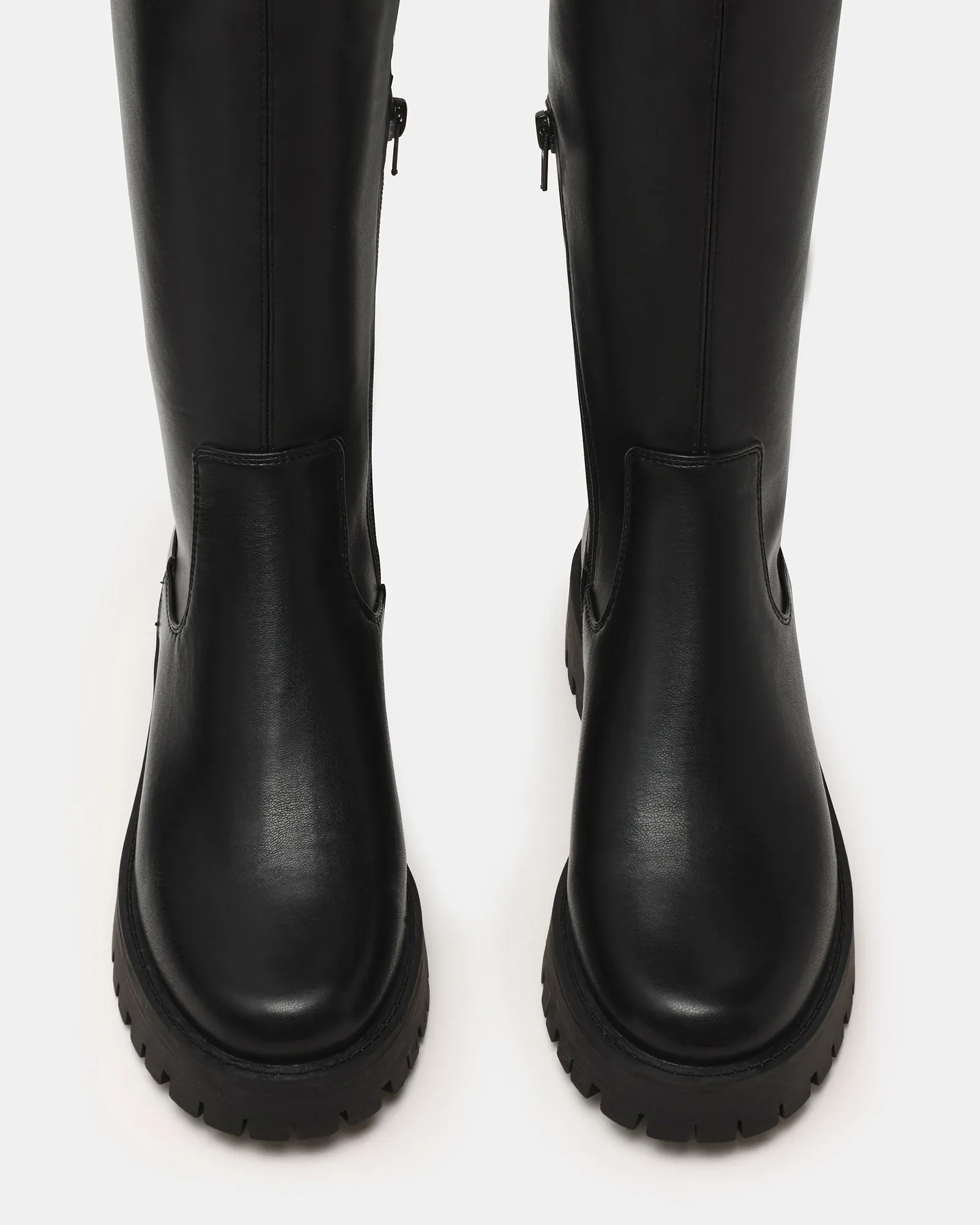 LABELLE BLACK WIDE CALF sold by Steve Madden product image thumbnail 4