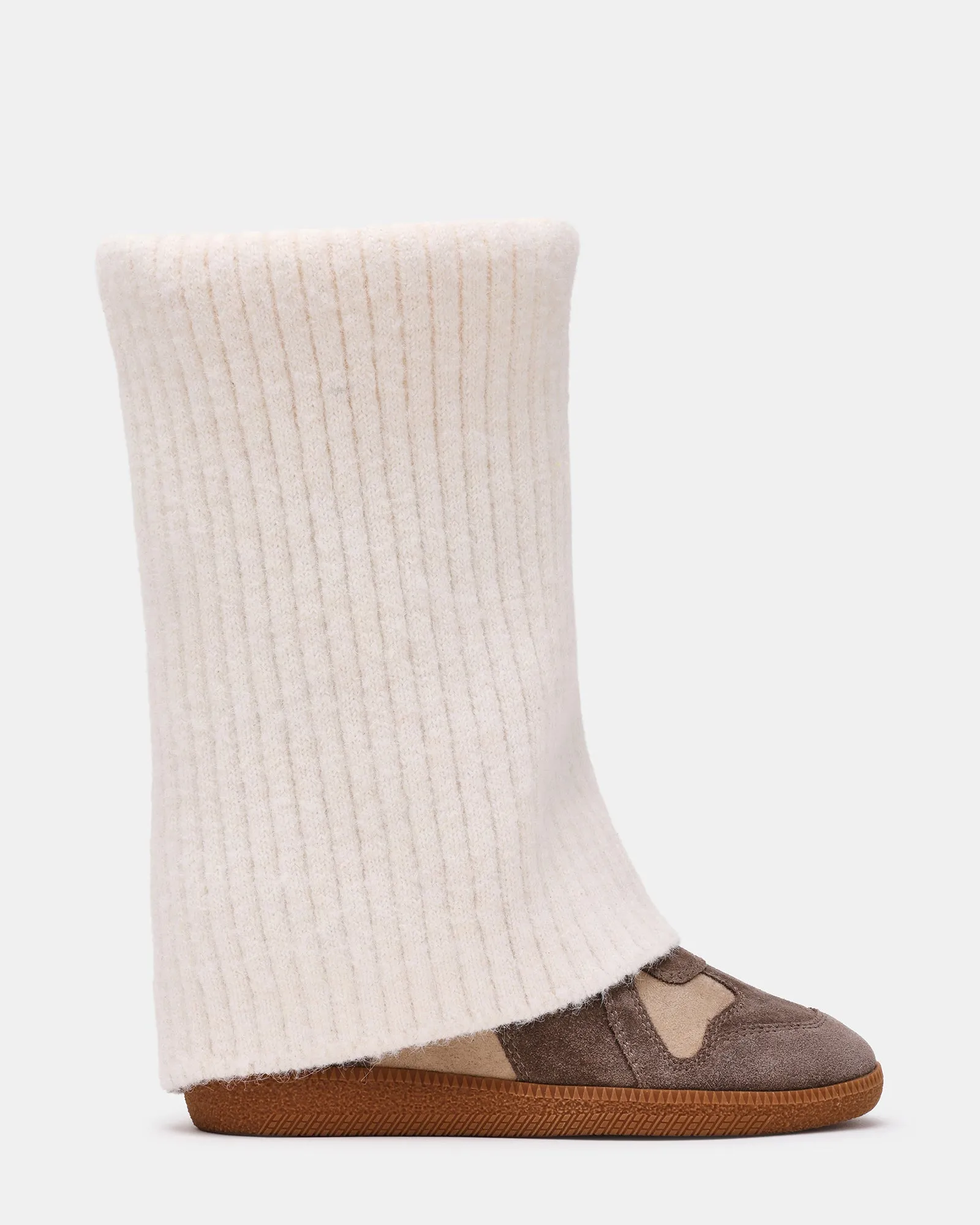MAVIS KNIT TAUPE SUEDE sold by Steve Madden
