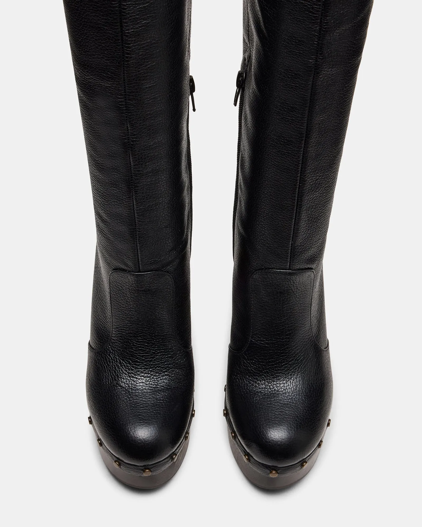 DELMIRA BLACK LEATHER sold by Steve Madden product image thumbnail 4