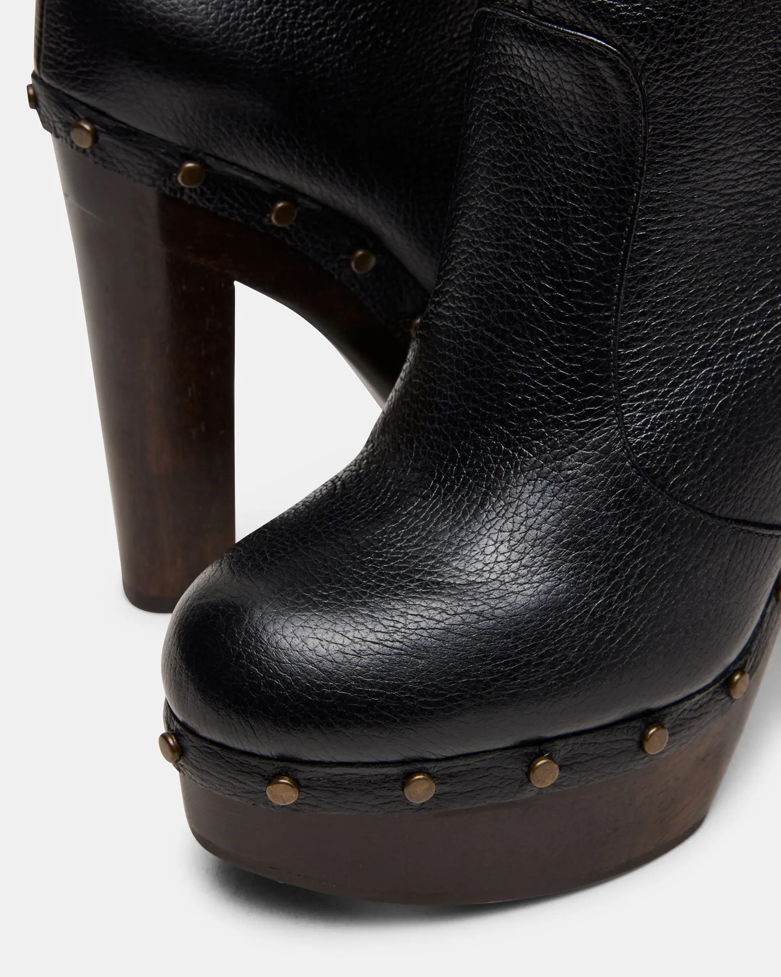 DELMIRA BLACK LEATHER sold by Steve Madden product image thumbnail 3