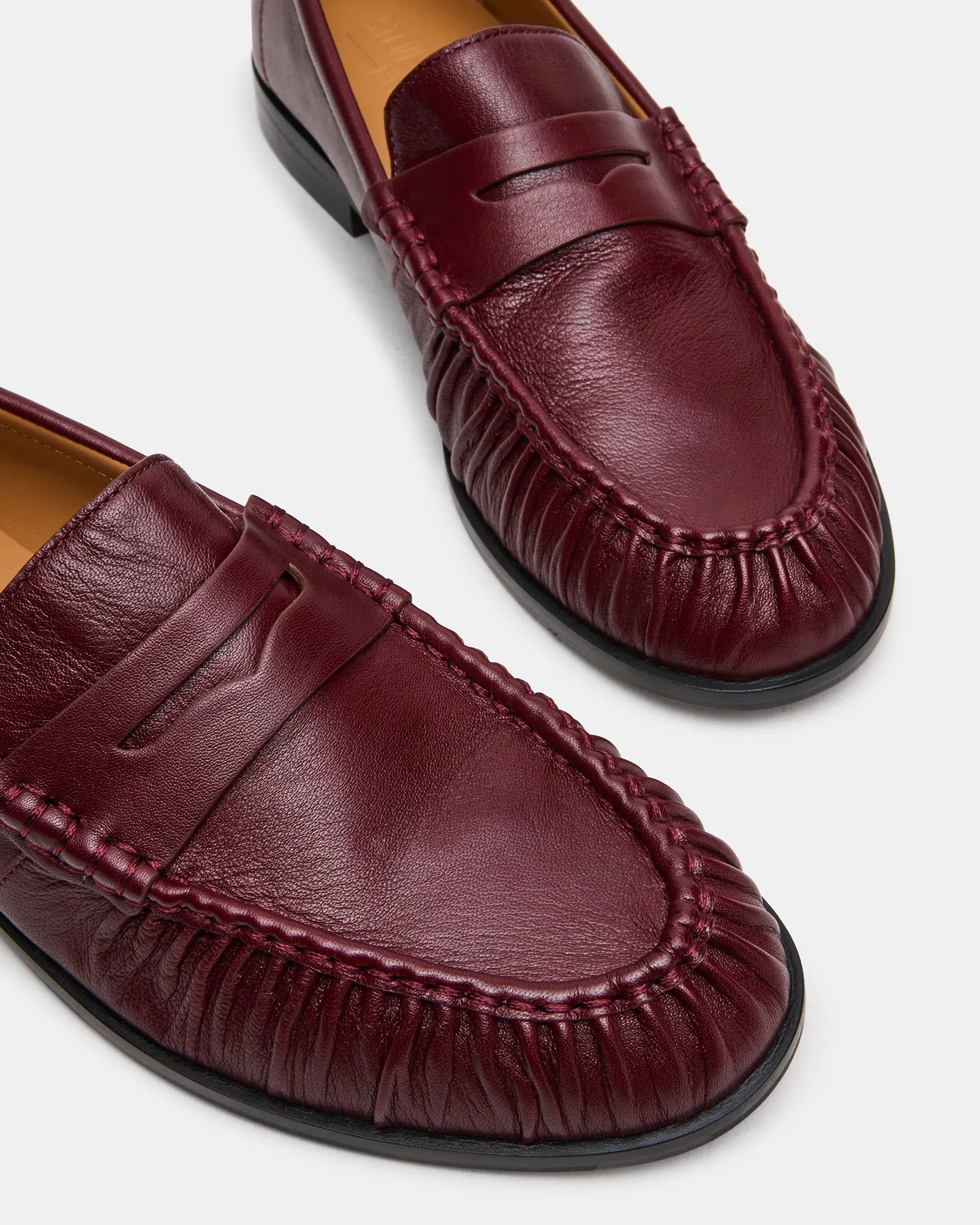 QUINCEY DARK CHERRY LEATHER sold by Steve Madden product image thumbnail 3