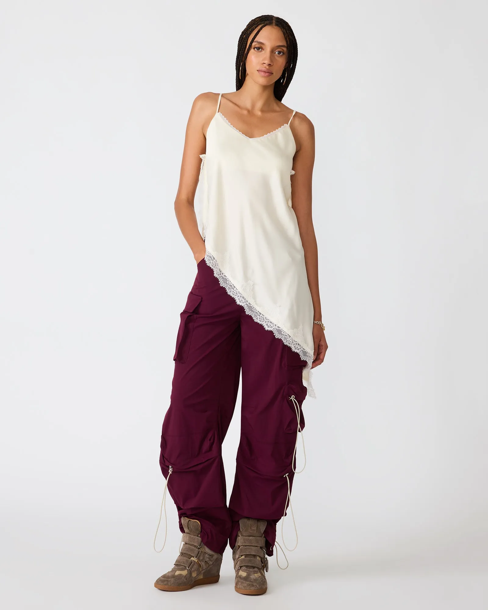 MARGAN TOP CREAM sold by Steve Madden product image thumbnail 2