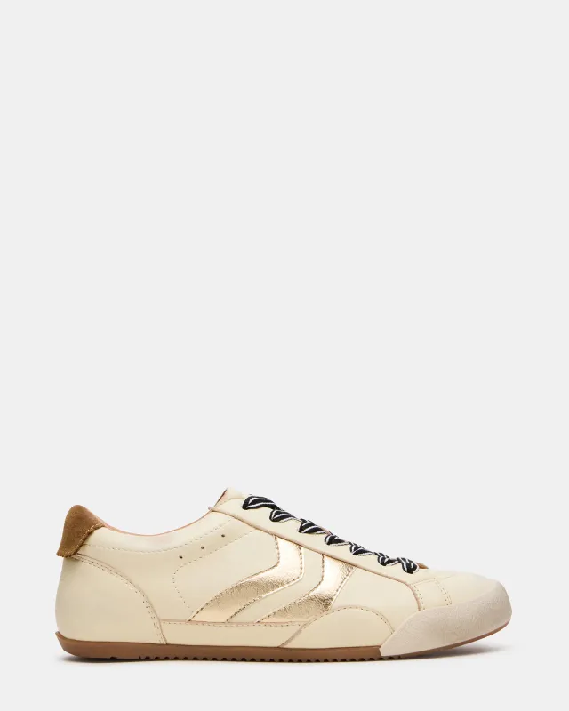 SEYMOUR OFF/WHITE LEATHER made by Steve Madden