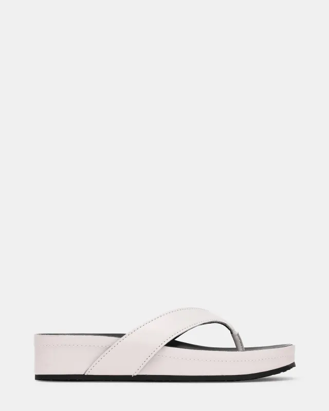 JOYA WHITE LEATHER made by Steve Madden