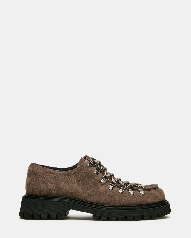 CALIX GREY SUEDE made by Steve Madden