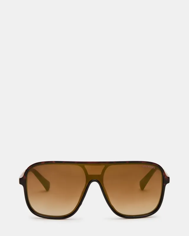 HARLAND SUNGLASSES TORTOISE made by Steve Madden