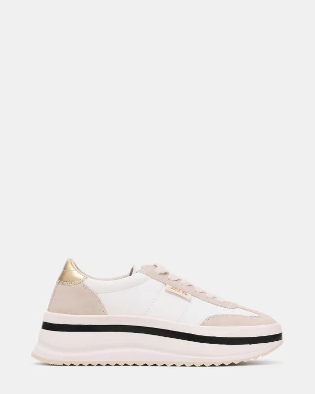 TROPHY WHITE MULTI made by Steve Madden