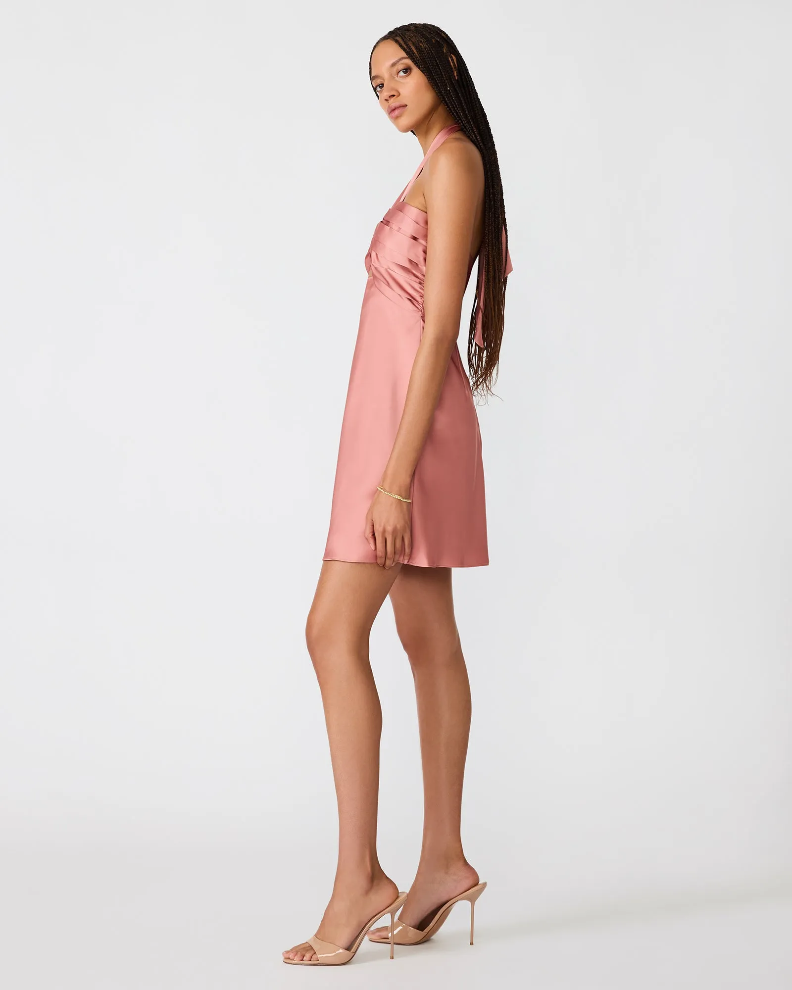 EVIANA DRESS ROSE NUDE sold by Steve Madden product image thumbnail 2