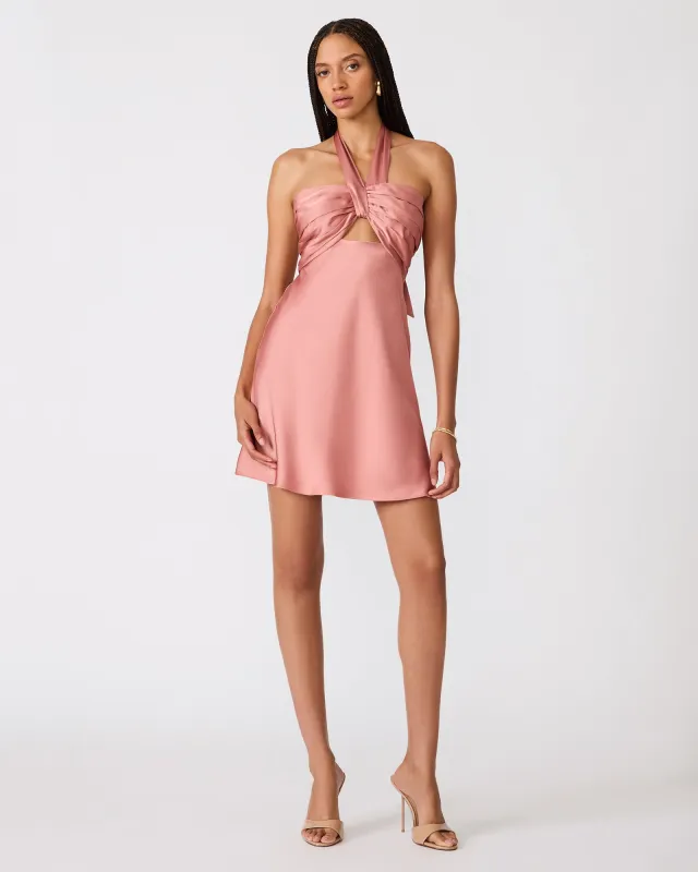 EVIANA DRESS ROSE NUDE made by Steve Madden