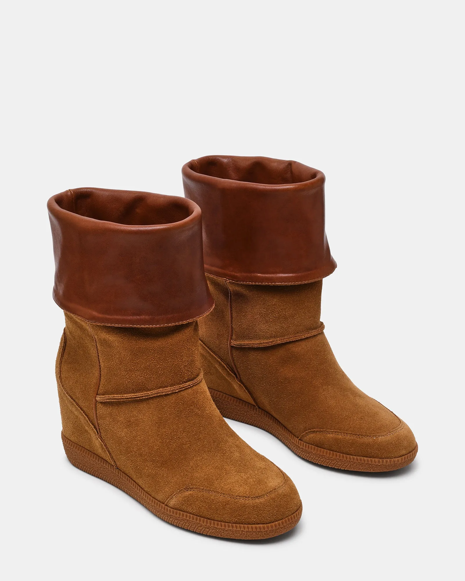 WOODSIDE CHESTNUT SUEDE sold by Steve Madden product image thumbnail 3
