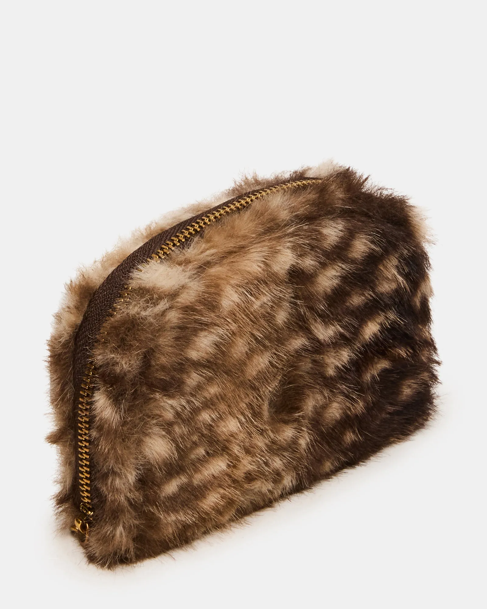 JADEZ FAUX FUR WALLET CHOCOLATE MULTI sold by Steve Madden product image thumbnail 3