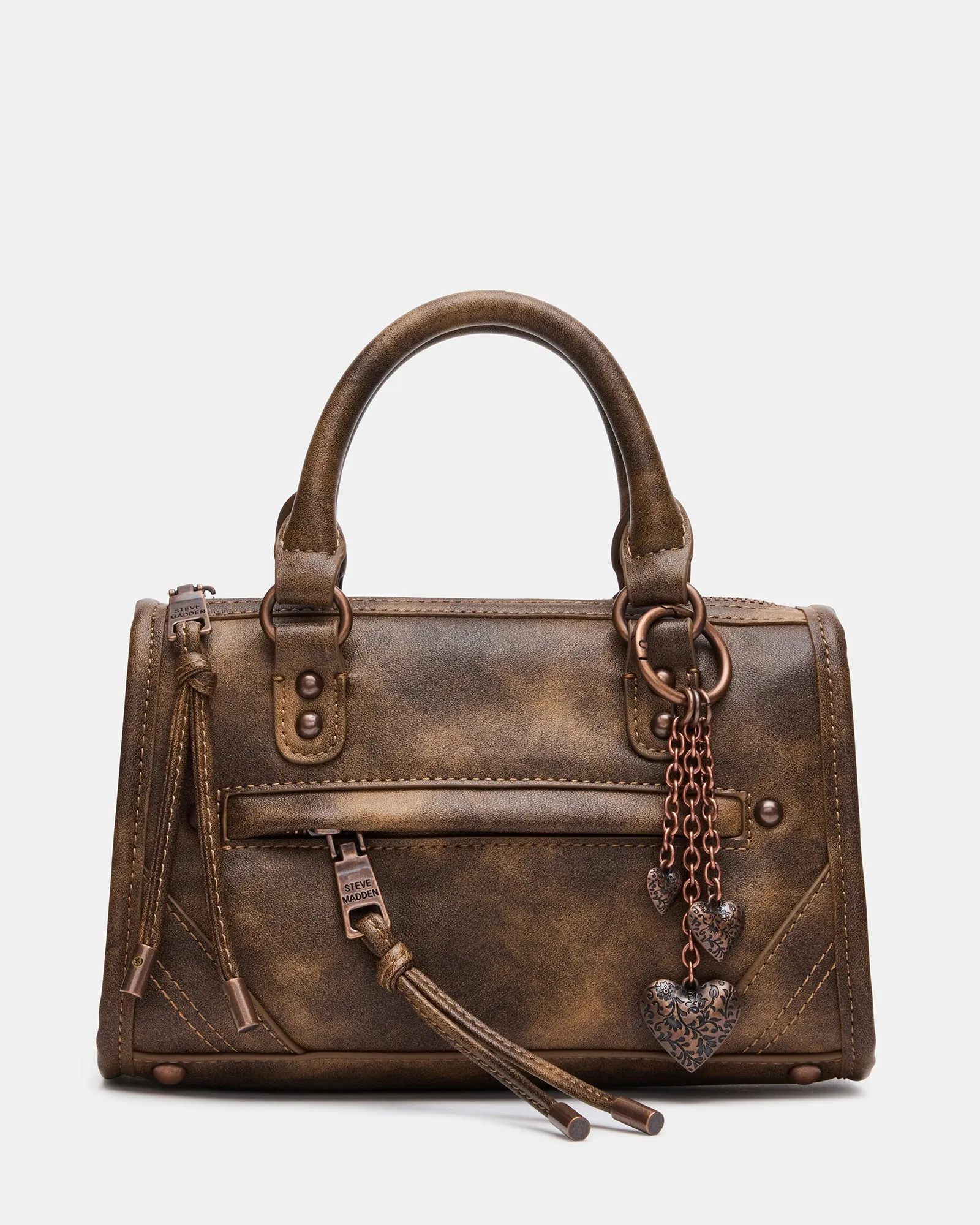 ELIDE BAG DISTRESSED BROWN sold by Steve Madden