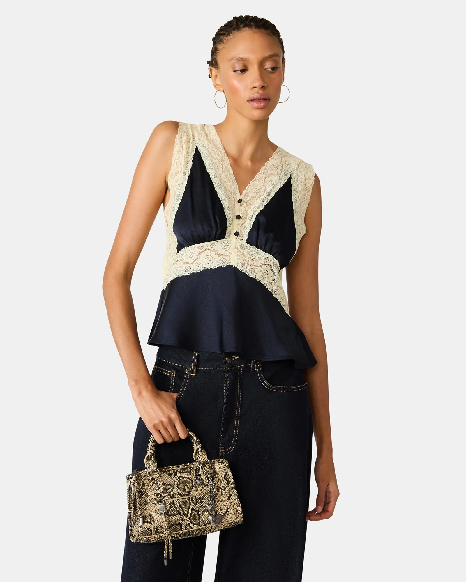 ELIDE SNAKE BAG BONE/MULTI sold by Steve Madden product image thumbnail 2