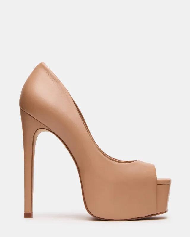 STELAN TAN LEATHER made by Steve Madden