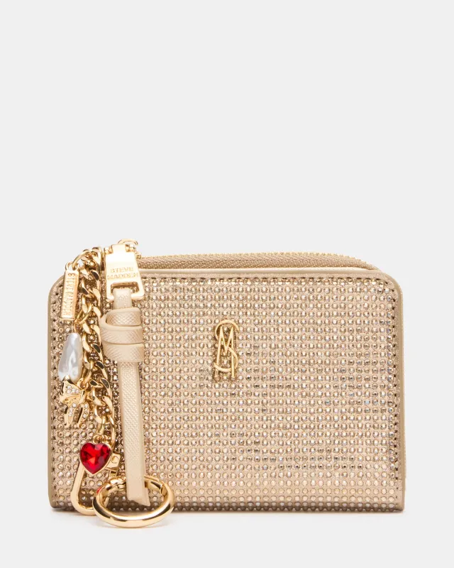 SORELLA WALLET CHAMPAGNE made by Steve Madden