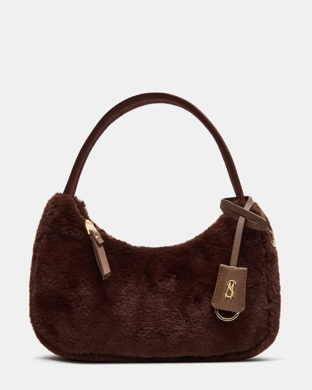 VALERIA BAG CHOCOLATE made by Steve Madden