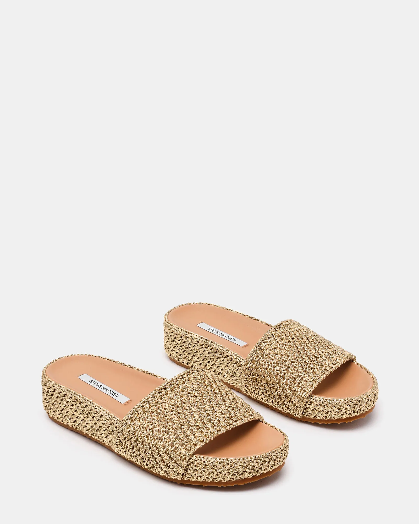 JEMMY GOLD RAFFIA sold by Steve Madden product image thumbnail 2