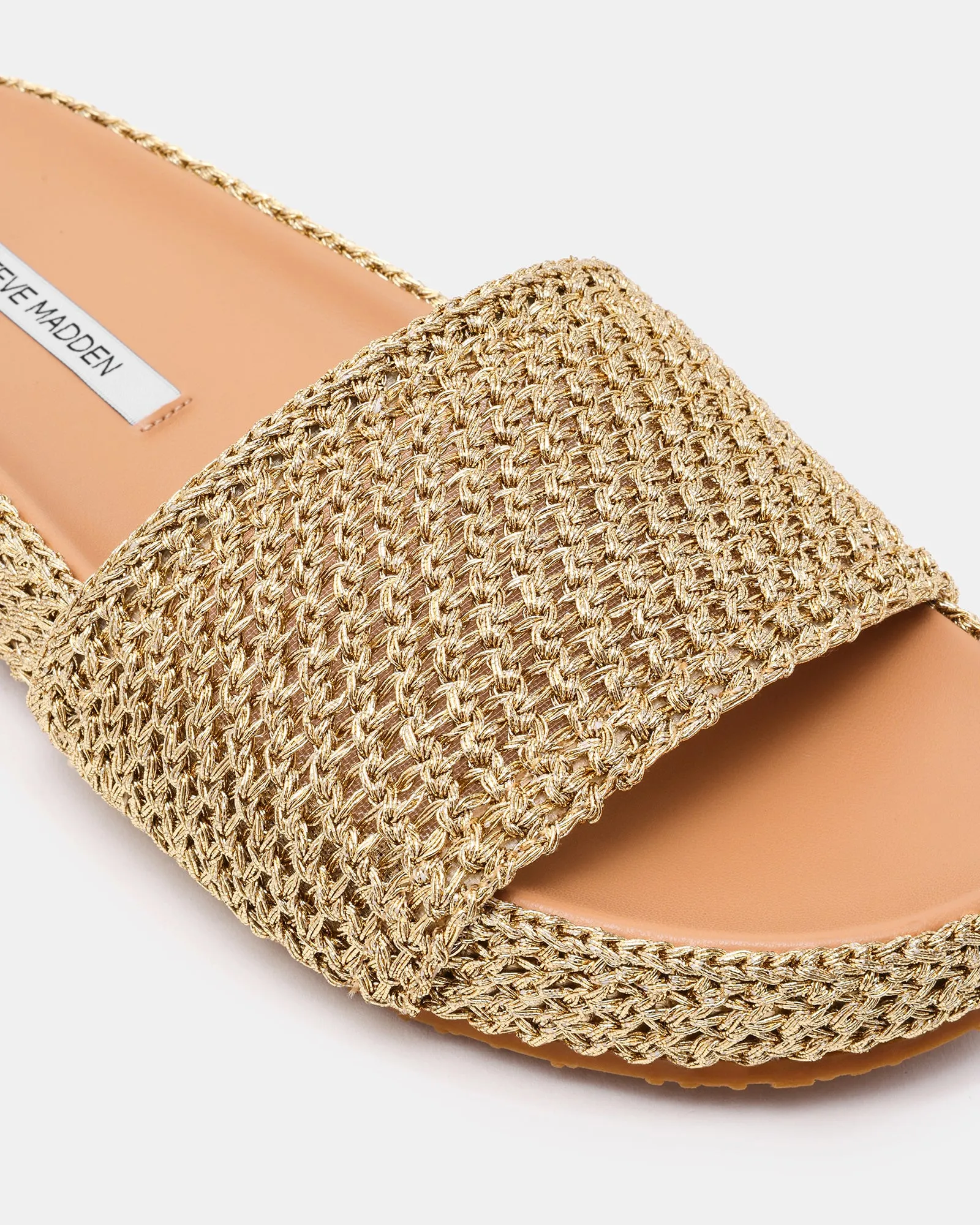 JEMMY GOLD RAFFIA sold by Steve Madden product image thumbnail 3