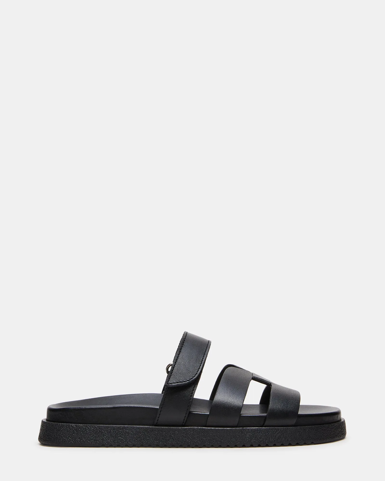 MELI BLACK LEATHER sold by Steve Madden