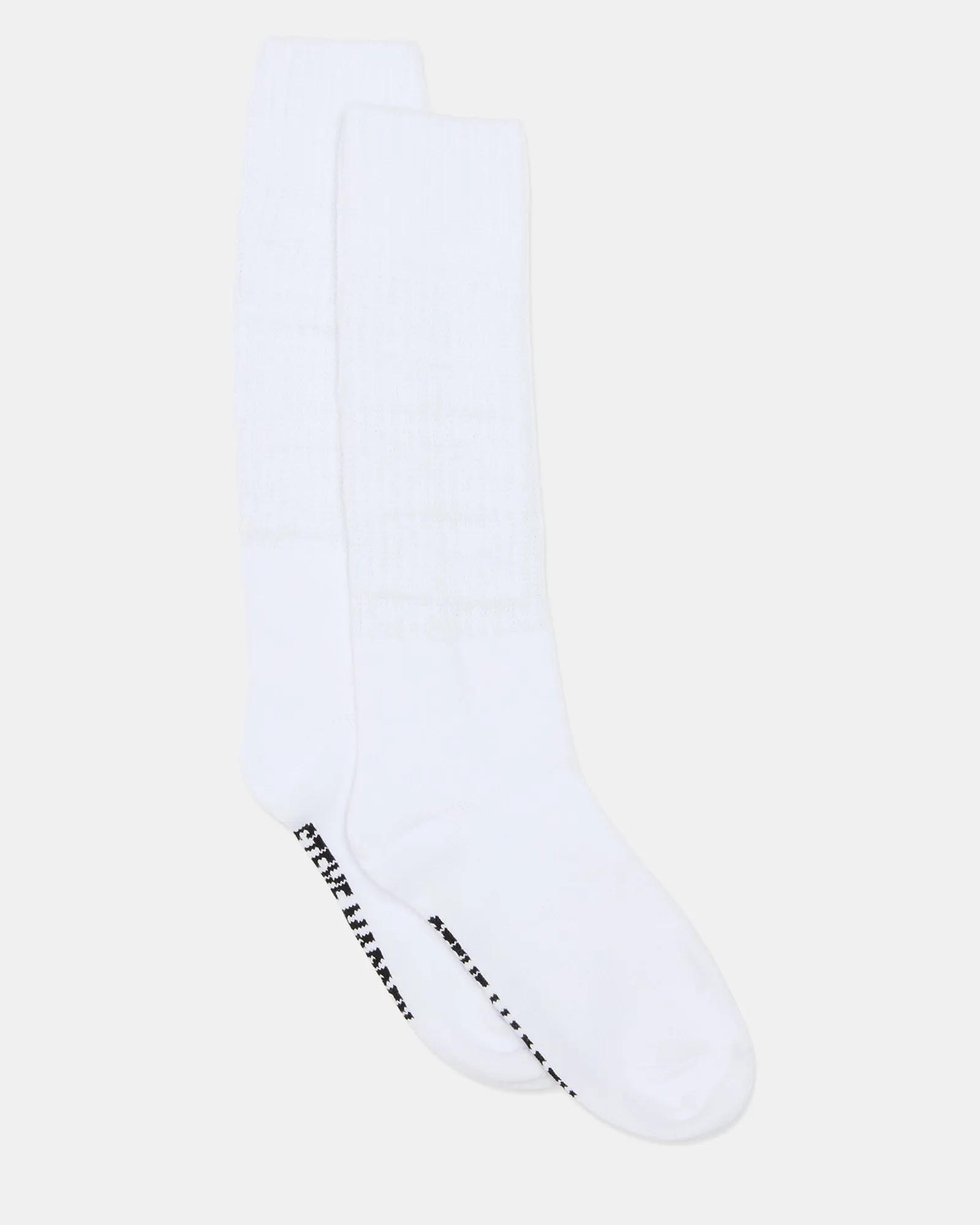 2 PACK RIBBED SLOUCH SOCKS WHITE sold by Steve Madden