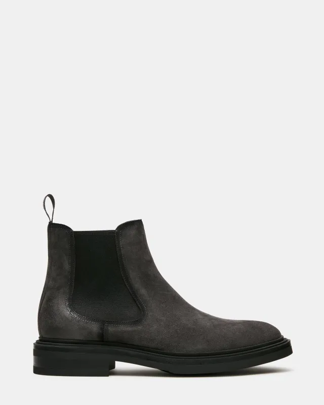 HEKTOR GREY SUEDE made by Steve Madden